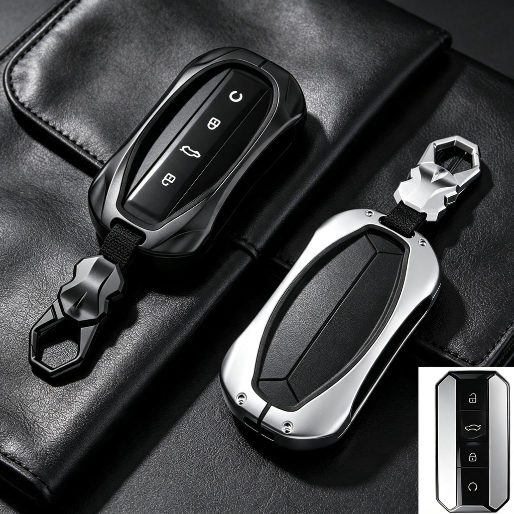 Key Case CHERY Jaecoo J5 EV เคสกุญแจรีโมทรถยนต์ Jaecoo 5/J5 EV Jaecoo 5 EV พวงกุญแจรถ