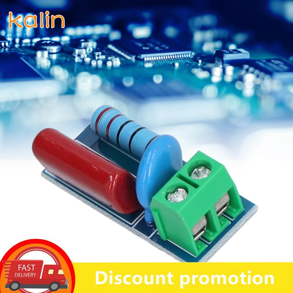 Kalin-th Kalin-th RC Snubber วงจรโมดูลรีเลย์การดูดซึมสำหรับ 5-400V AC/DC โหลดอุปนัยพร้อมวาริสเตอร์ป้องกันการรบกวน Arc Suppression และ EMI Reduction