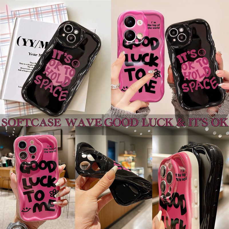 CURLY LUCK CASING สําหรับ INFINIX SMART 8 8PRO 7 6 5 NOTE 40 30 30PRO HOT 40i 40PRO 30i 20i 30PLAY 1