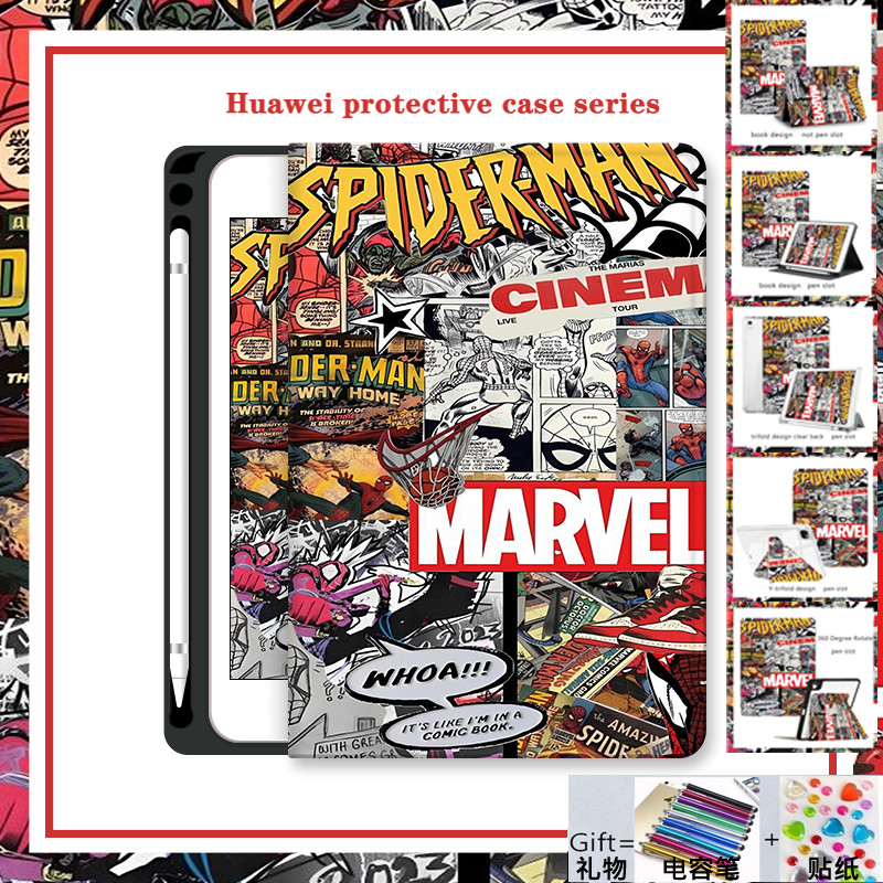 Tri-fold Clear Case สําหรับ Honor Pad X9 X8A X8 X9A 11.5 2025 พร้อมช่องเสียบปากกาเหมาะกับ Honor Pad 