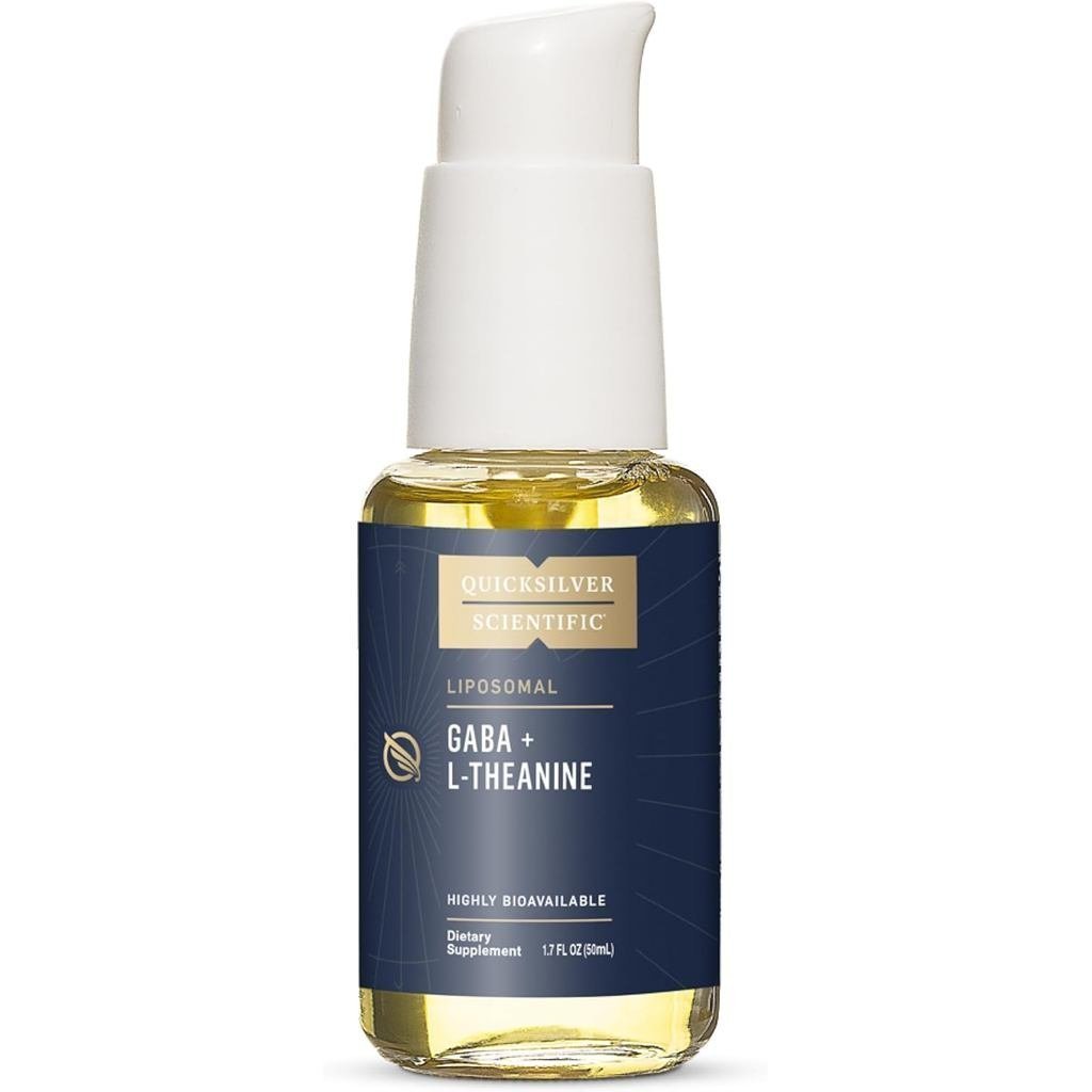 Quicksilver Scientific Liposomal + L Theanine -, Stress Response & Support - Biomailable with L Thea