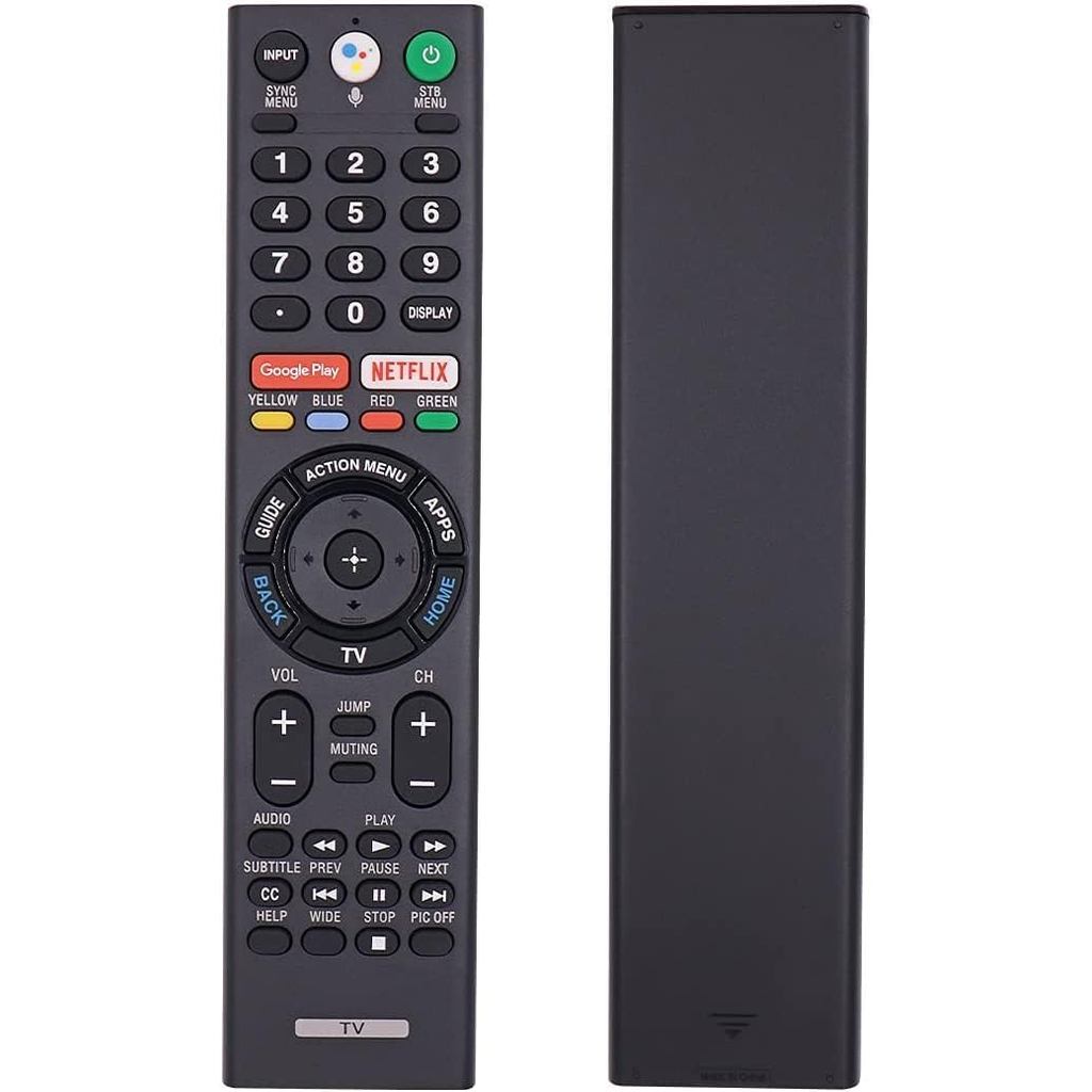รีโมทคอนโทรลเปลี่ยนเสียงระยะไกลสําหรับ Sony Smart Bravia TV XBR-43X800D XBR-55X930D XBR-65X850D XBR-