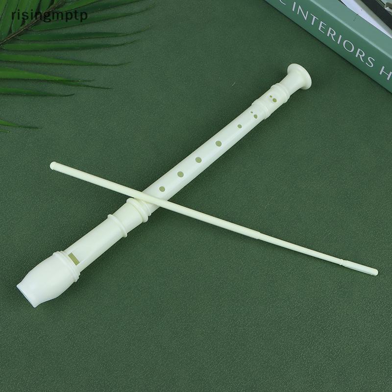 Risingmptp] 1 PC Professional แปดรู Treble ยาวขลุ่ย Soprano Recorder Clarinet เกรดอาหาร PP Recorder 
