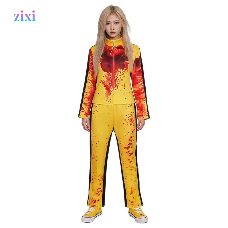 คอสเพลย์งานเลือดเต็มตัว, ชุดคอสเพลย์ Kill Bill รุ่น Bloodstained สําหรับผู้ใหญ่และเด็ก, เครื่องแต่งก