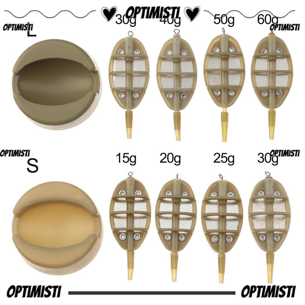 OPTIMISTI8E Mould Kit เครื่องมือตกปลาที่ทนทานสําหรับเครื่องจมตะกั่วปลาคาร์พ