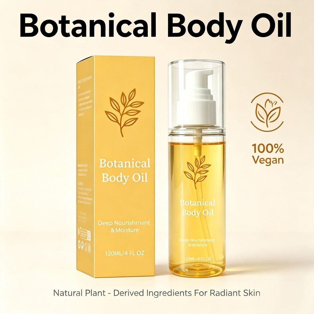 [คลังสินค้าพร้อม] Botanical Body Oil Botanical Body Care Oil Deep Nourishing Skin Care ให้ความชุ่มชื