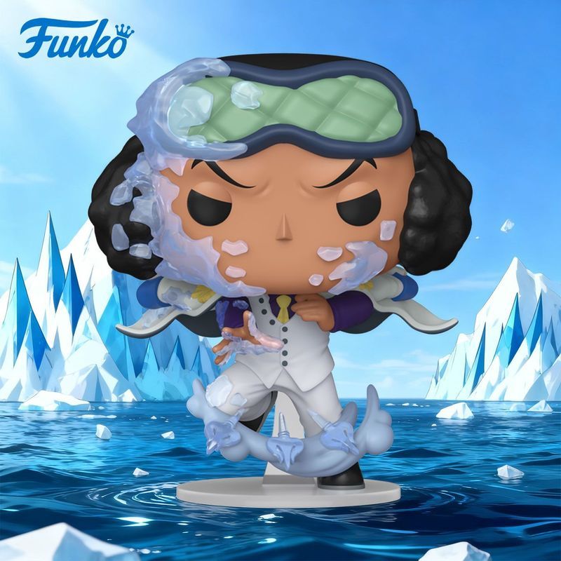 [Funko] Fengggao POP One Piece Aokiji Kuzan สินค้าชิ้นเดียวทํามืออินเทรนด์เล่นตกแต่งตุ๊กตาของขวัญ