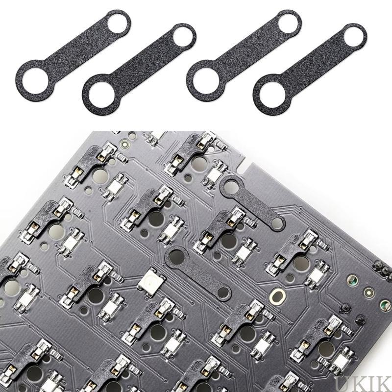 UKIK 20 10 คีย์บอร์ดแบบกลไกความสูง PCB Stabilizers Pad สําหรับความทนทานที่เพิ่มขึ้น