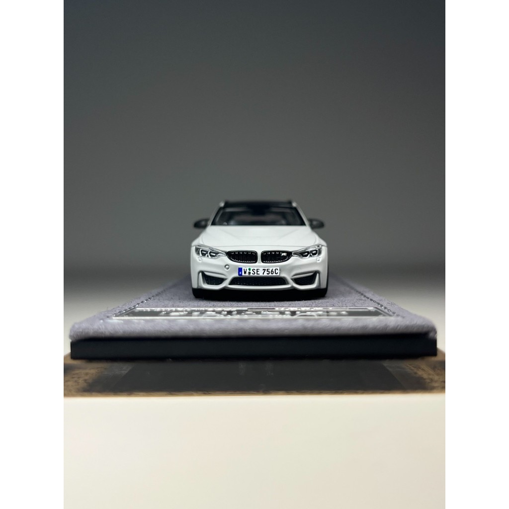 Beijing Exhibition Limited Mortal BMW M3 F81 CS Touring 1: 64 โมเดลรถโลหะผสม ยี่ห้อใหม่ เช็คช้า ไม่ข