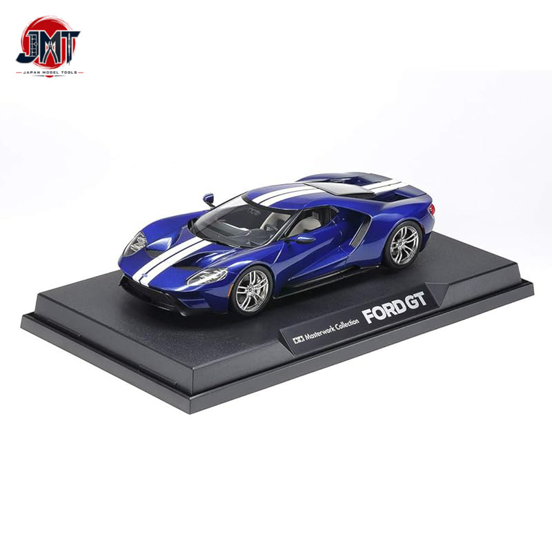 Tamiya 1/24 Masterwork Collection No. 166 Ford GT Blue Painted Finished Model 21166