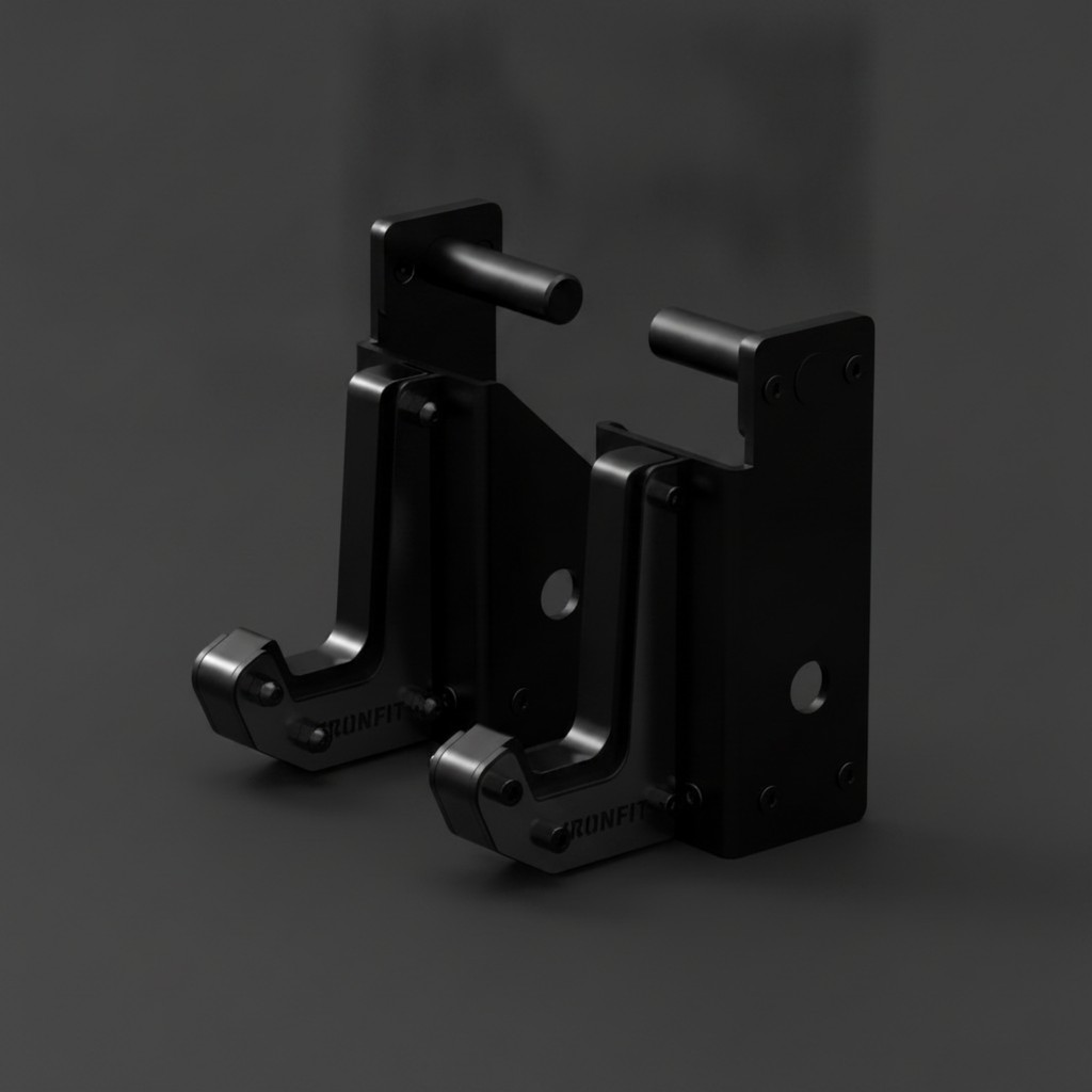 Power Rack J Hook Long-Lasting J Hook Squat Rack Hooks Stable Barbell Hooks เสริมสําหรับ Powerlifter