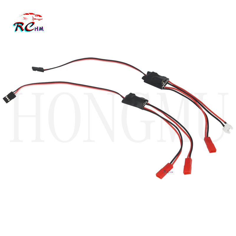 บอร์ดไดรเวอร์สองทาง ESC 3S 6-12.6V อินพุต PWM ไดรฟ์ DC 130 280 มอเตอร์ N20 push rod หรือ Servo กระบอ