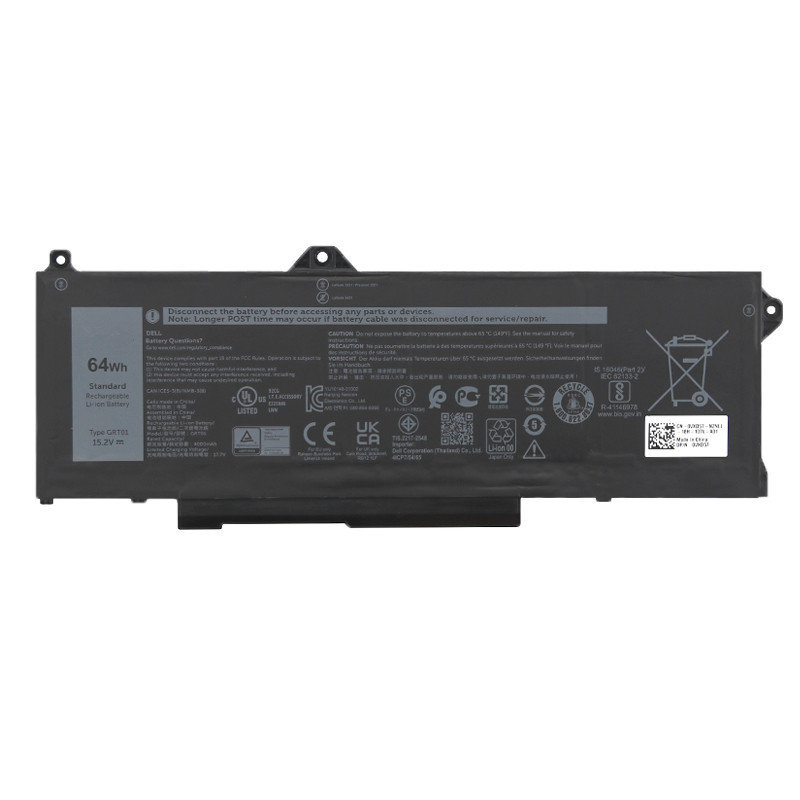 ใช้ได้กับแบตเตอรี่โน้ตบุ๊ก Dell Precision 3561 3571 3581 3470 GRT01 00P3TJ