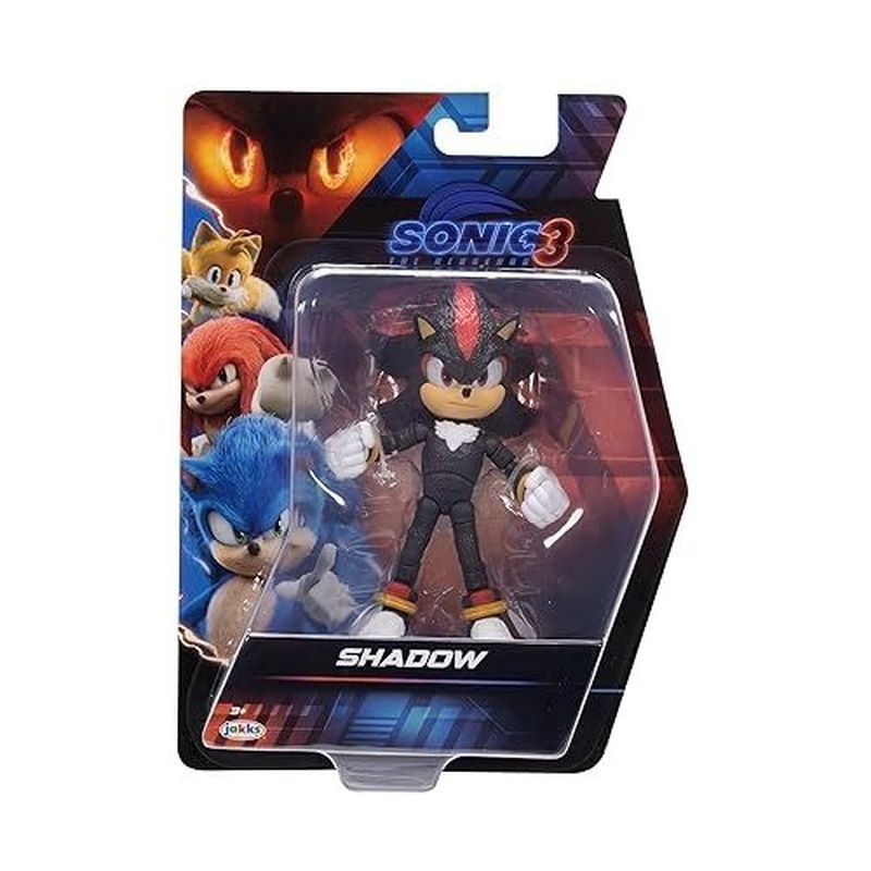 Jakks Hedgehog Chate 3 Sonic Sonic 3sonic Super Sonic ภาพยนตร์รุ่น Joint Movable ของขวัญ I