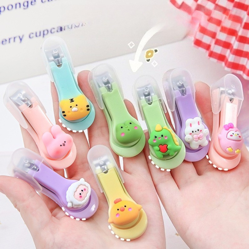 กรรไกรตัดเล็บ ที่ตัดเล็บลายการ์ตูนน่ารัก ขนาดเล็ก  พร้อมส่ง