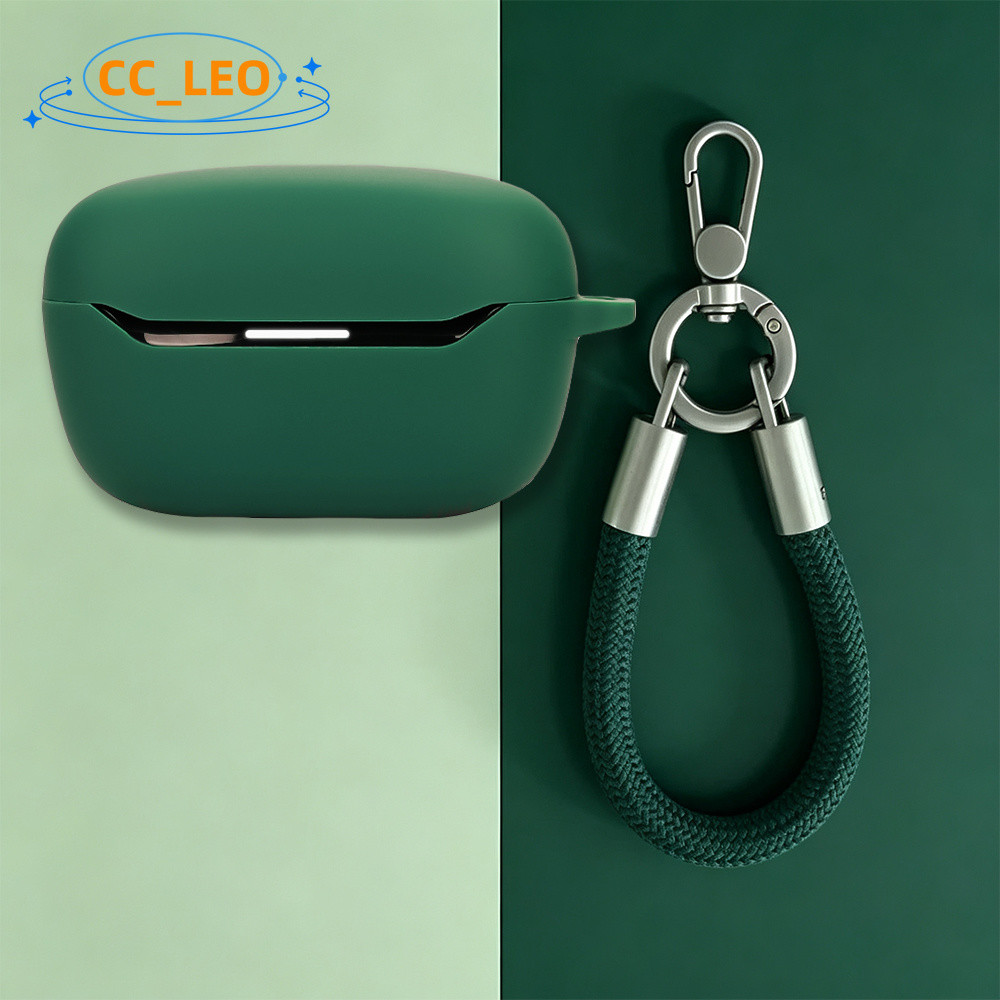 Case for JBL Endurance Race 2 Soft Case Cute Metal Finger Ring Colorful Lanyard Pendant Suitable for