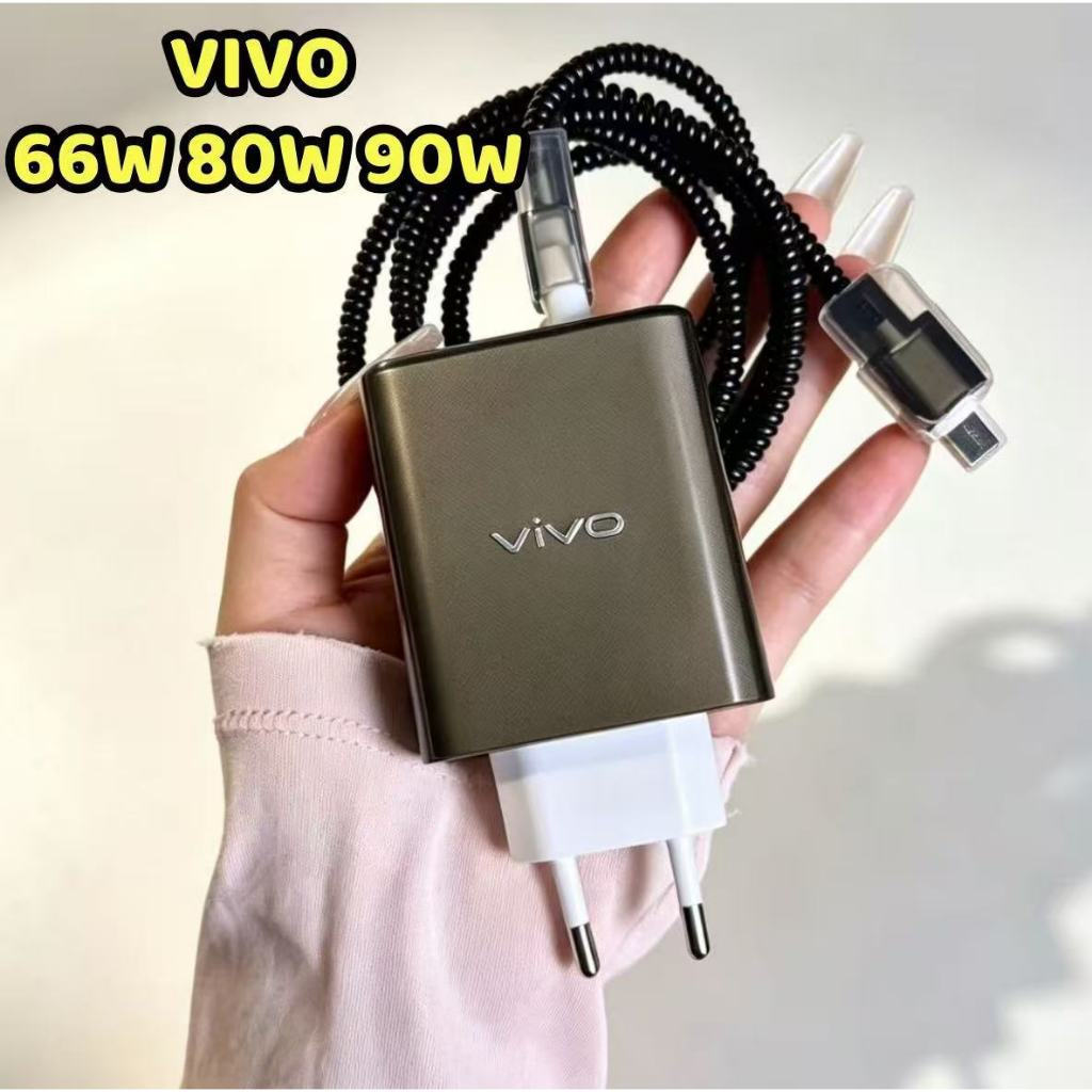 ฟิล์มกันรอยเครื่องชาร์จ VIVO สีดํา เหมาะสําหรับเครื่องชาร์จ VIVO 66W 80W 90W อย่างเป็นทางการ