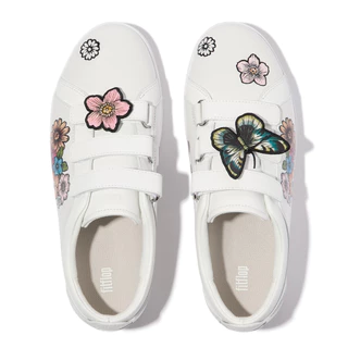 FITFLOP RALLY X PHANNAPAST MEADOW MELODY รองเท้าผ้าใบผู้หญิง รุ่น Y1D-D45 สี WHITE