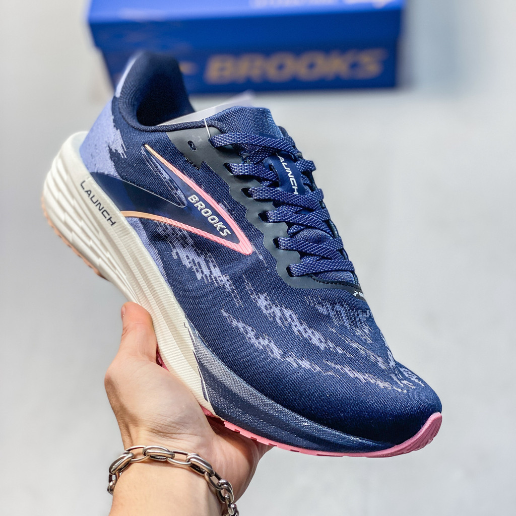 7ZZ2 Brooks Launch 11 Full Palm Cushioning สบาย Rebound Daily Commuter Road รองเท้าวิ่ง 5S8K WQVB PG