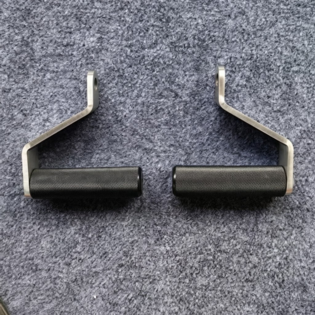 Lat Pull down Handles Knurled Pull down Handles Pulldown Auxiliary Handles อุปกรณ์ยิมอเนกประสงค์ขนาด