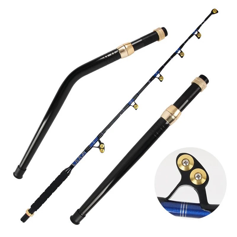 RTUF ZZ315 1.5m 1.65m 1.8m 1.95m ตรง Deep Sea Trolling เบ็ดตกปลาปลอดภัยโหลด 50-130lbs. 200-300lbs. ท