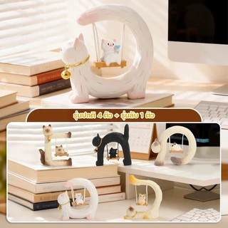 COD คนรุ่นใหม่ กล่องสุ่มจิ้งจอกเก้าหาง ตกแต่งโต๊ะน่ารัก Blind box ตัวเลือกแฟชั่น ตกแต่งโต๊ะการ์ตูน