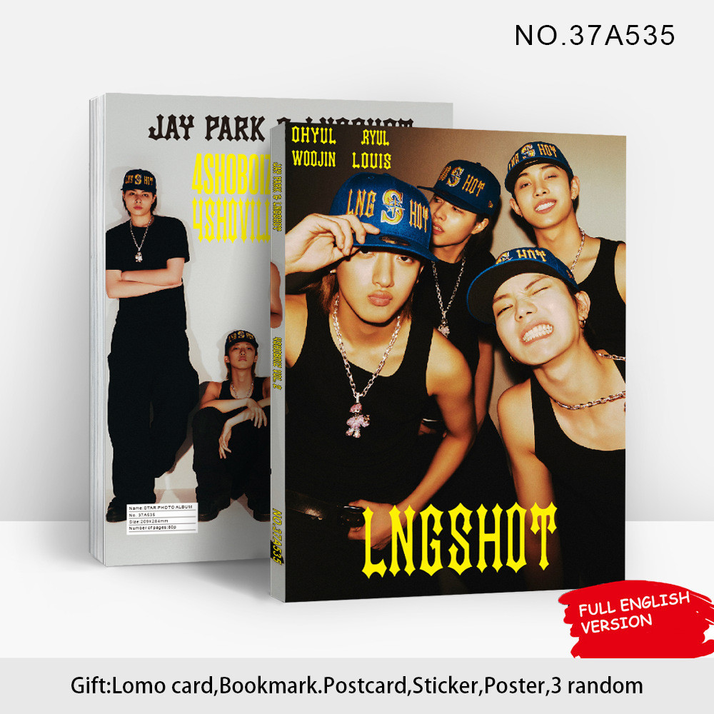 อัลบั้มภาพ 80p รูปแบบใหม่ LNGSHOT อัลบั้มใหม่ 4SHOBOIZ Vol. สินค้า 4SHOVILLE 2 อัลบั้ม