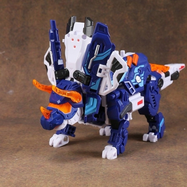 52TOYS Beast Box Sigma Triceratops 2.0 Transformation Toy Assembly Model Guochuang Mecha Boy Gift