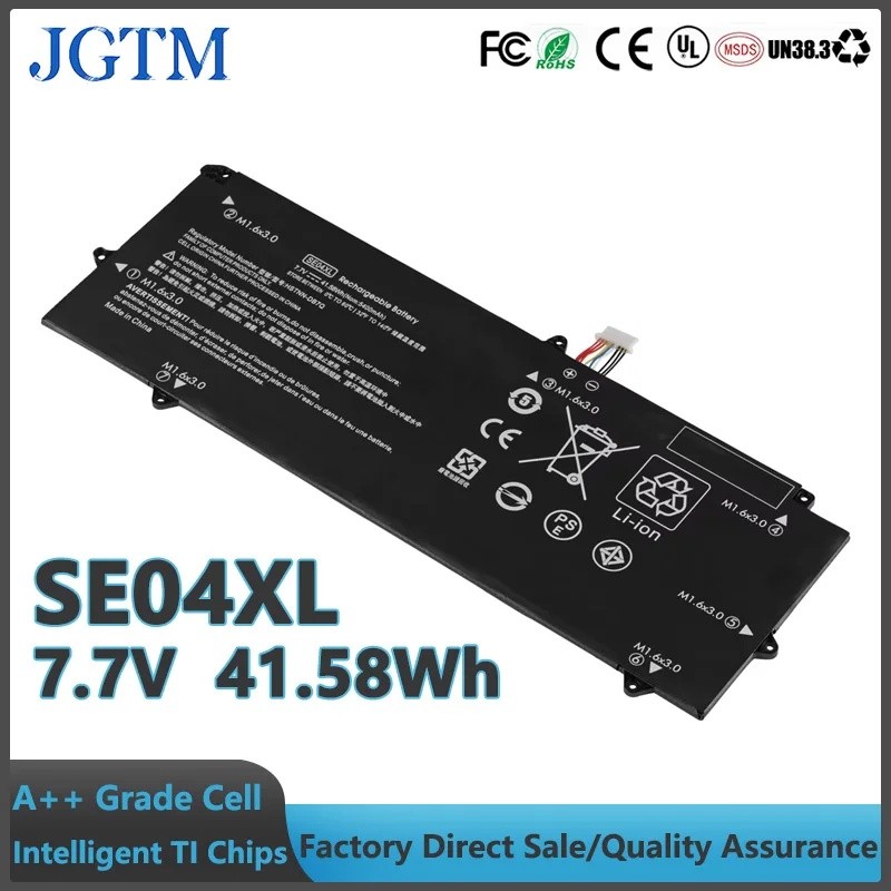 คุณภาพสูง SE04XL 7.7V 41.58Wh แบตเตอรี่แล็ปท็อปสําหรับ HP Pro X2 612 G2 Series โน้ตบุ๊ค 860724-2B1 H