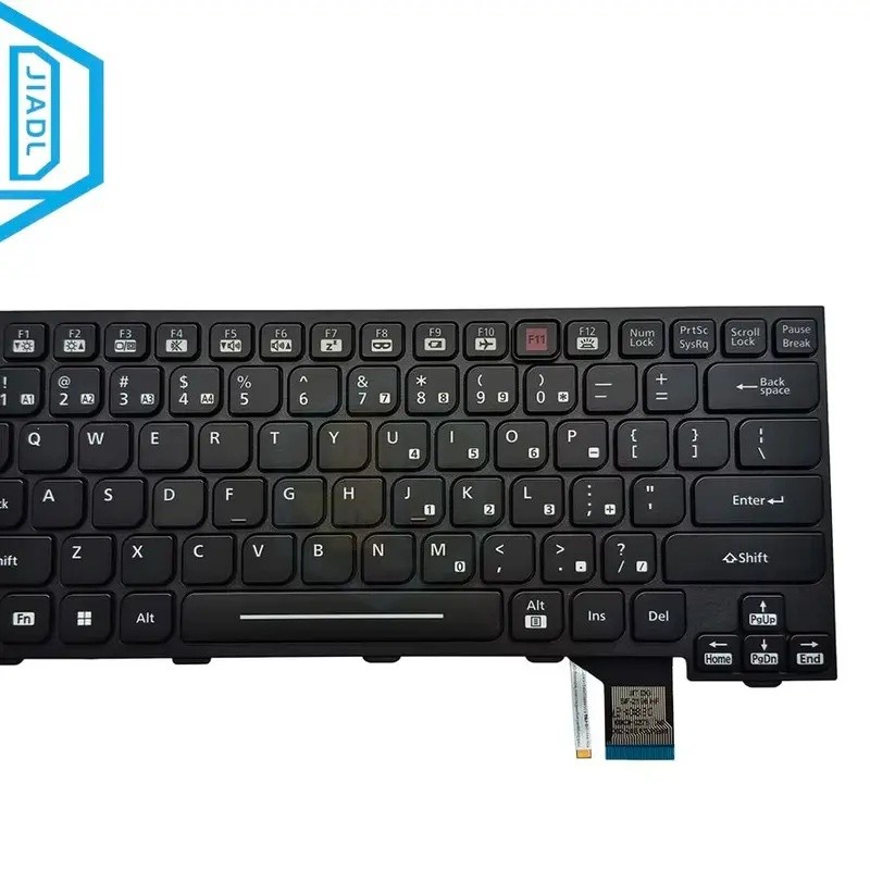 US UK JP แป้นพิมพ์แล็ปท็อปแบ็คไลท์ใหม่สําหรับ Panasonic Toughbook FZ-55 FZ-40 FZ-55C0618VM PAM24B13U