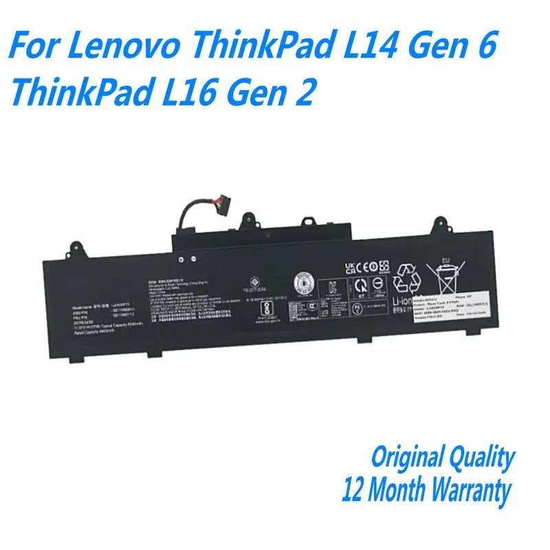 11.31V 57WH L24M3P73 L24D3P75 L24B3P72 L24M3P72 L24D3P74 สําหรับ Lenovo ThinkPad L14 Gen 6 / ThinkPa