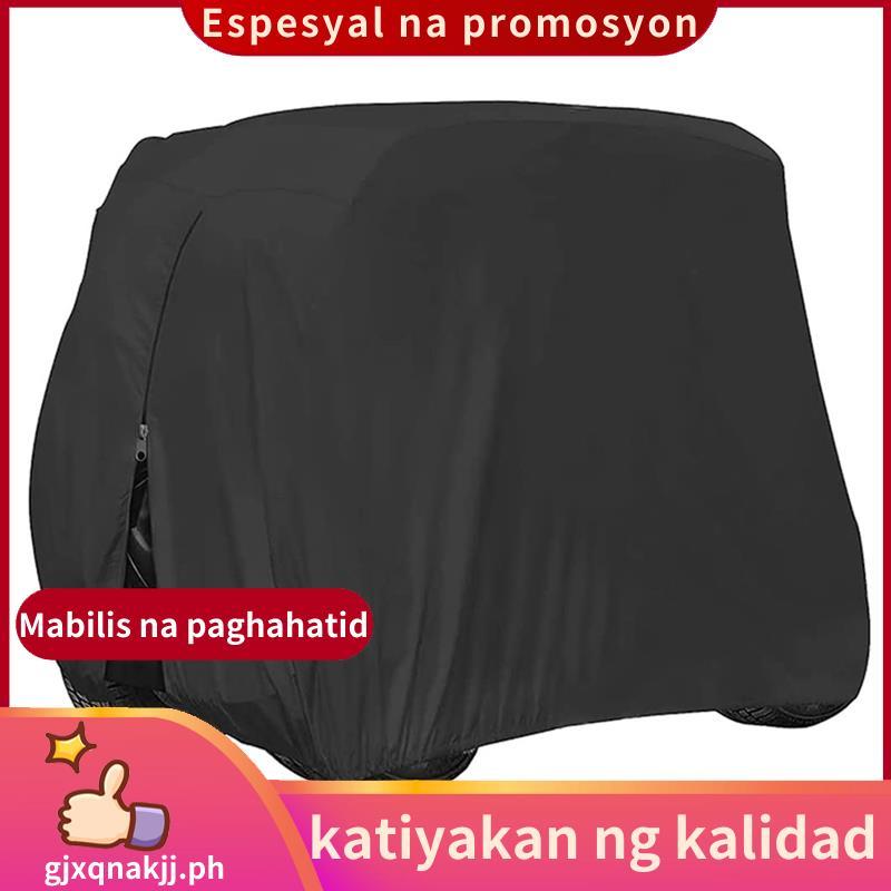 4 ผู้โดยสารกอล์ฟรถ 210D กันน้ํา Sunproof กันฝุ่น Rain Cover สําหรับ EZ GO Club รถ .gjxqnakjjph