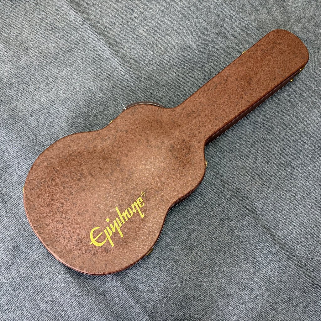 Epiphone Epiphone ES-335 Drum Face Jazz Electric Guitar Case Piano Case Brown Guitar Case Ready Stoc