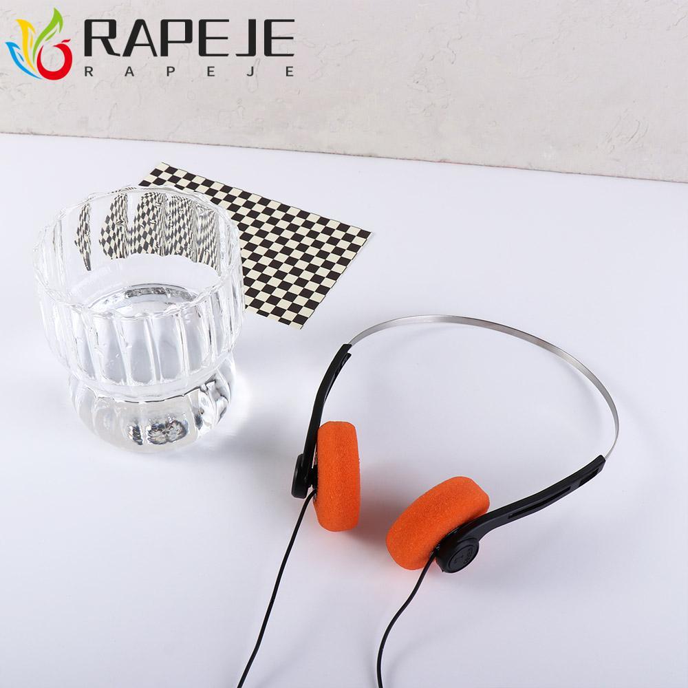RAPEJE Underwire Headphone, Wired 3.5mm Retro Feelings Headphone, Fashion Vintage 80s 90s Over Ear S