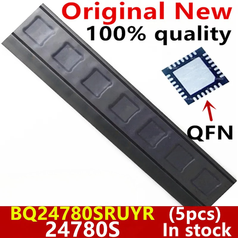 (5 ชิ้น) 100% ใหม่ BQ24780S 24780S XQ24780S BQ24780SRUYR BQ24780SRUYT QFN-28 ชิปเซ็ต