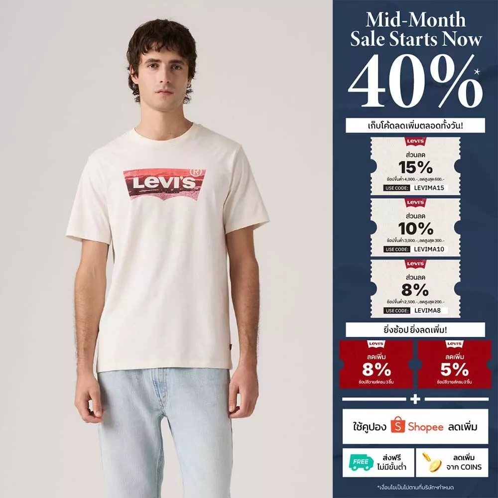 เสื้อยืดผู้ชาย Levi's® Men's Classic Graphic T-Shirt