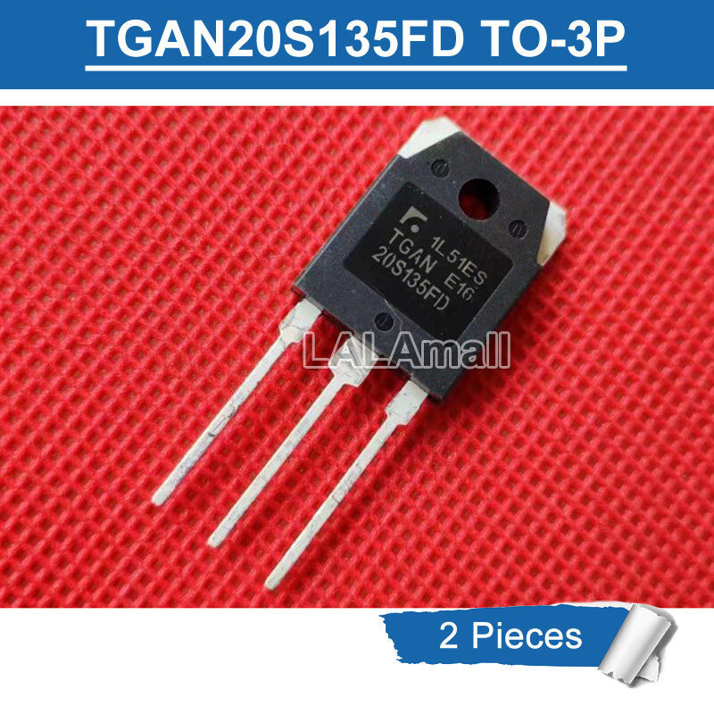 2pcs TGAN 20S135FD TO-3P 20S135 FD TGAN20S135FD TO3P 20A/1350V IGBT ทรานซิสเตอร์ใหม่เดิม