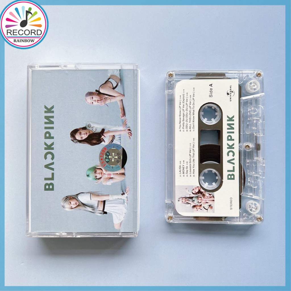 BLACKPINK jisoo jennie rose lisa Cassette Tape Brand New Sealed Original LX