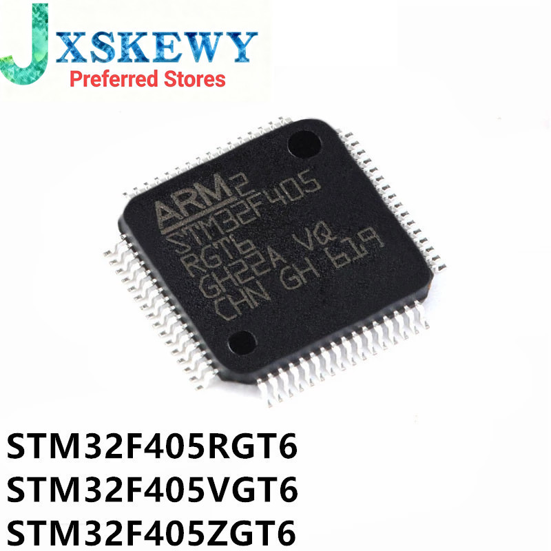 STM32F405RGT6 GD32F405RGT6 STM32F405VGT6 STM32F405ZGT6 STM32F405 STM32 LQFP ใหม่ชิปicเดิมในสต็อก