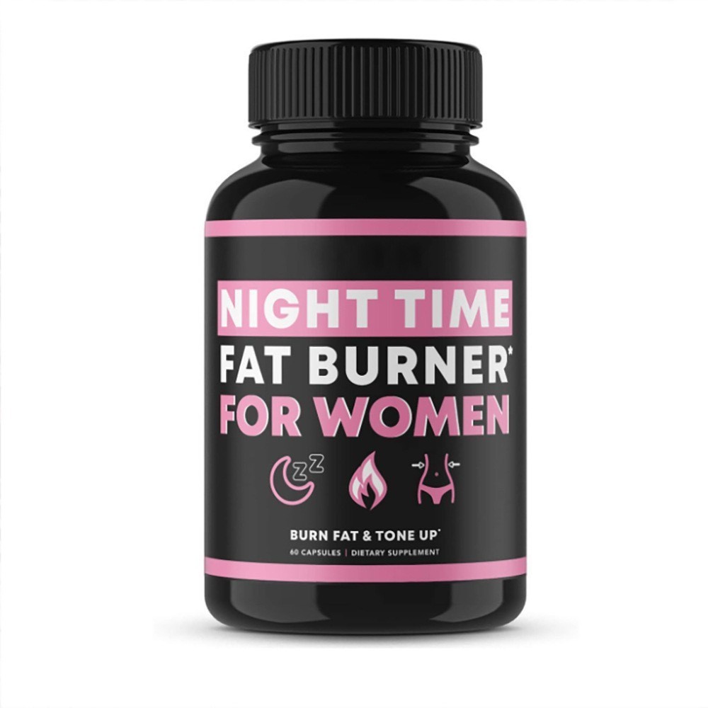 现货热销间洁胶清 Capsules NIGHT TIME FAT BURNER 皮旋肉 แคปซูล胶