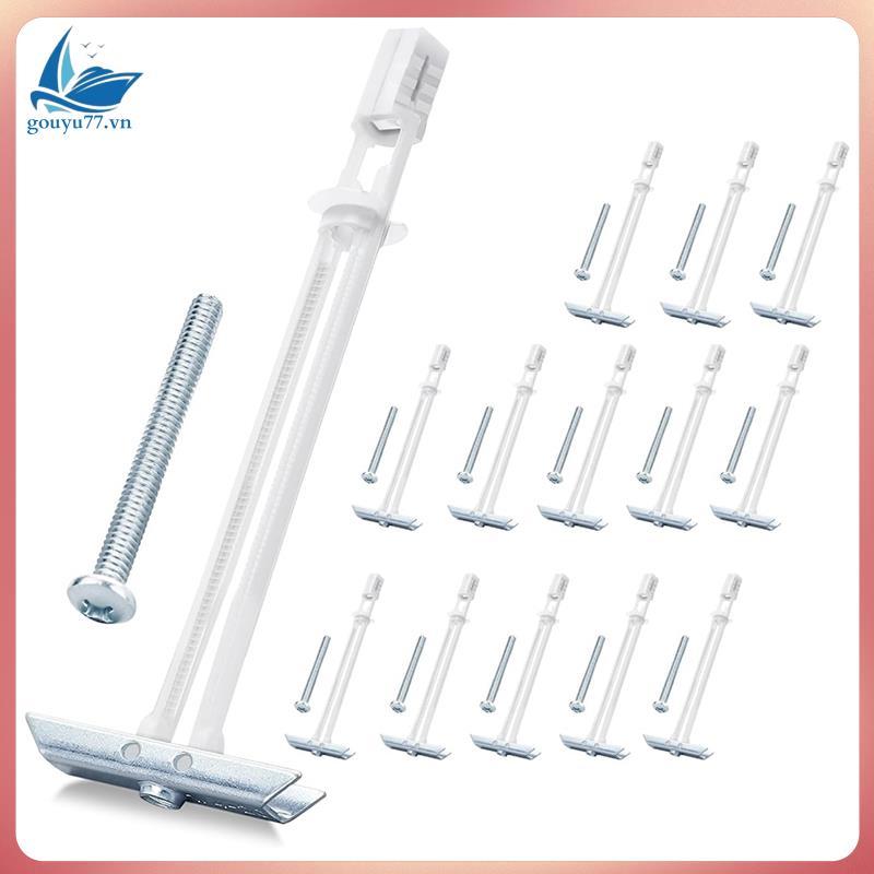 สําหรับทีวีติดตั้ง Heavy Packhevy Duty Drywall Anchor Kit- 14 แพ็ค 3/16" ถึง 24 สมอ Drywall พร้อมสลั