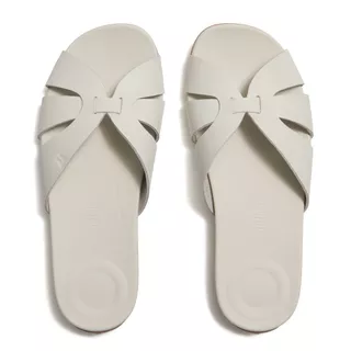 FITFLOP SOLAY WATERPROOF-LEATH WOVEN S รองเท้าแตะผู้หญิง รุ่น A6A-477 สี BEIGE