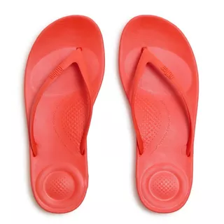 FITFLOP IQUSHION ERGONOMIC รองเท้าแตะผู้หญิง รุ่น E54-D49 สี RED
