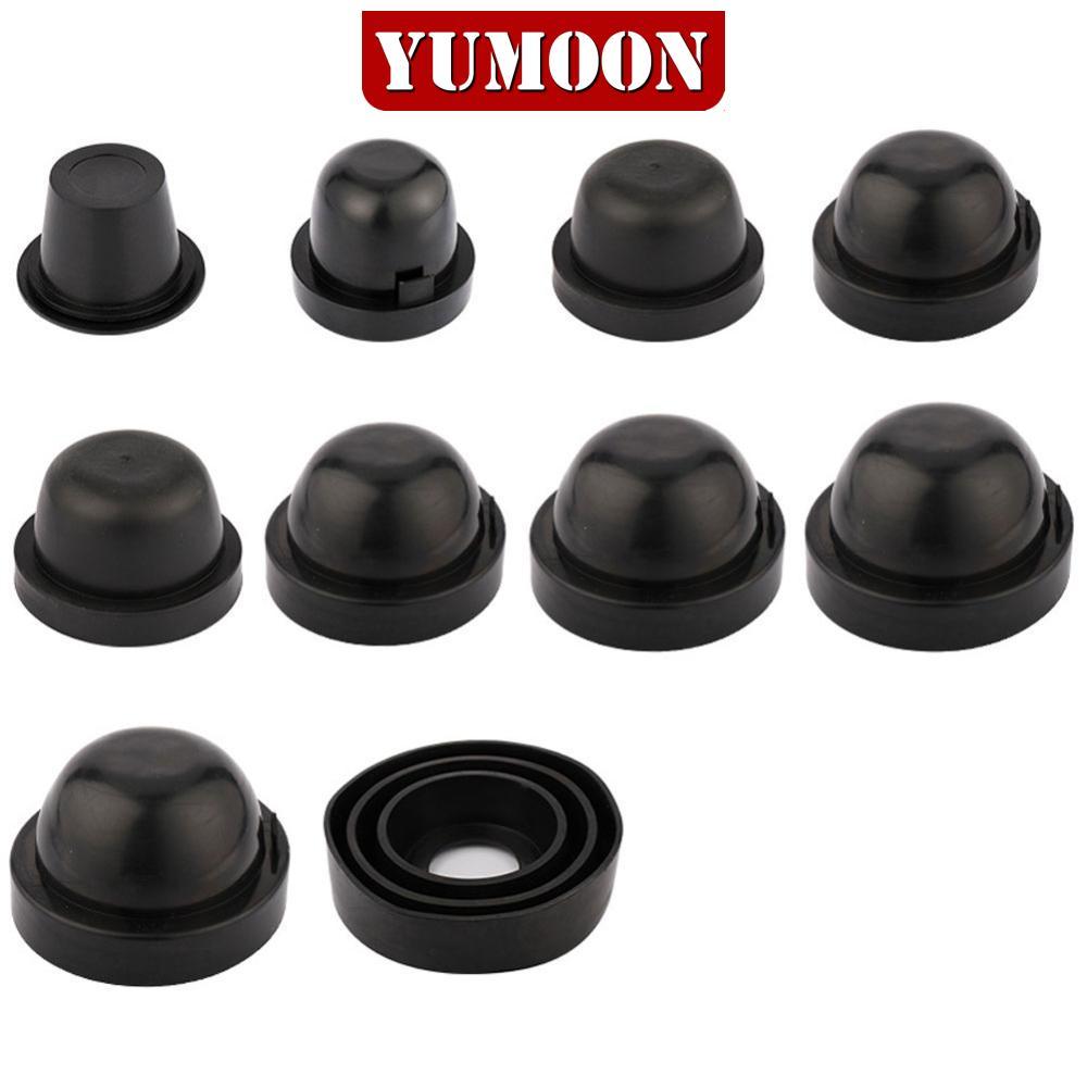 YUMOON รถ LED ไฟหน้าฝุ่น HID ไฟหน้ายางซีลหมวก LED ไฟหน้า H4 H1 H7 D2H H11 H8 HB3 จัดแต่งทรงผมรถ F4V5