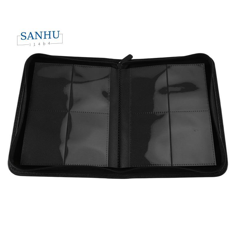 Trading Card Collection Binder 4 Pocket Card Binder Trading Card Album สําหรับการ์ดกีฬา,การ์ดสะสม