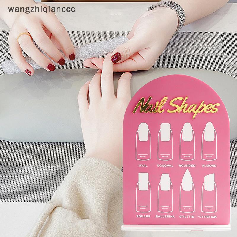 Hot Nail Art Display Board Nail Art Accessories Nail Salon Nail Shape Nail Tip Display Stand Nail Fo