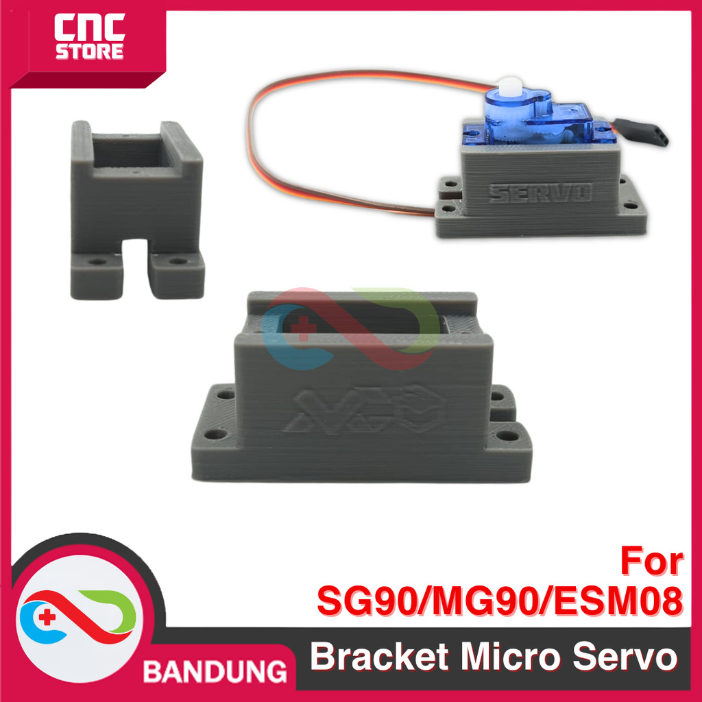ขายึดเซอร์โว Mg90 Sg90 ตัวยึดเซอร์โวขนาดเล็กแนวนอน Sg-90 Mg-90 9G – มอเตอร์/ไดรฟ์เซอร์โว