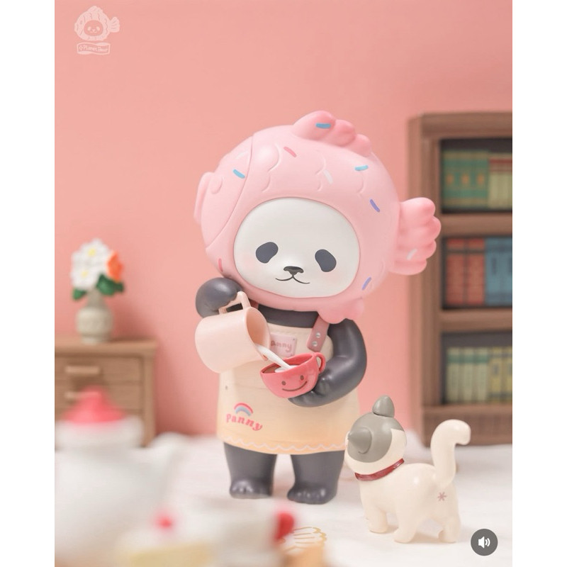 MORETHAN Arts&Toys Planet Bear Barista 303% Panny Toy