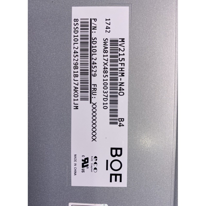 หน้าจอ LCD คอมพิวเตอร์แบบออลอินวัน MV215FHM-N40 N70 LM215WF9 M215HCA-L3B M215HAN01
