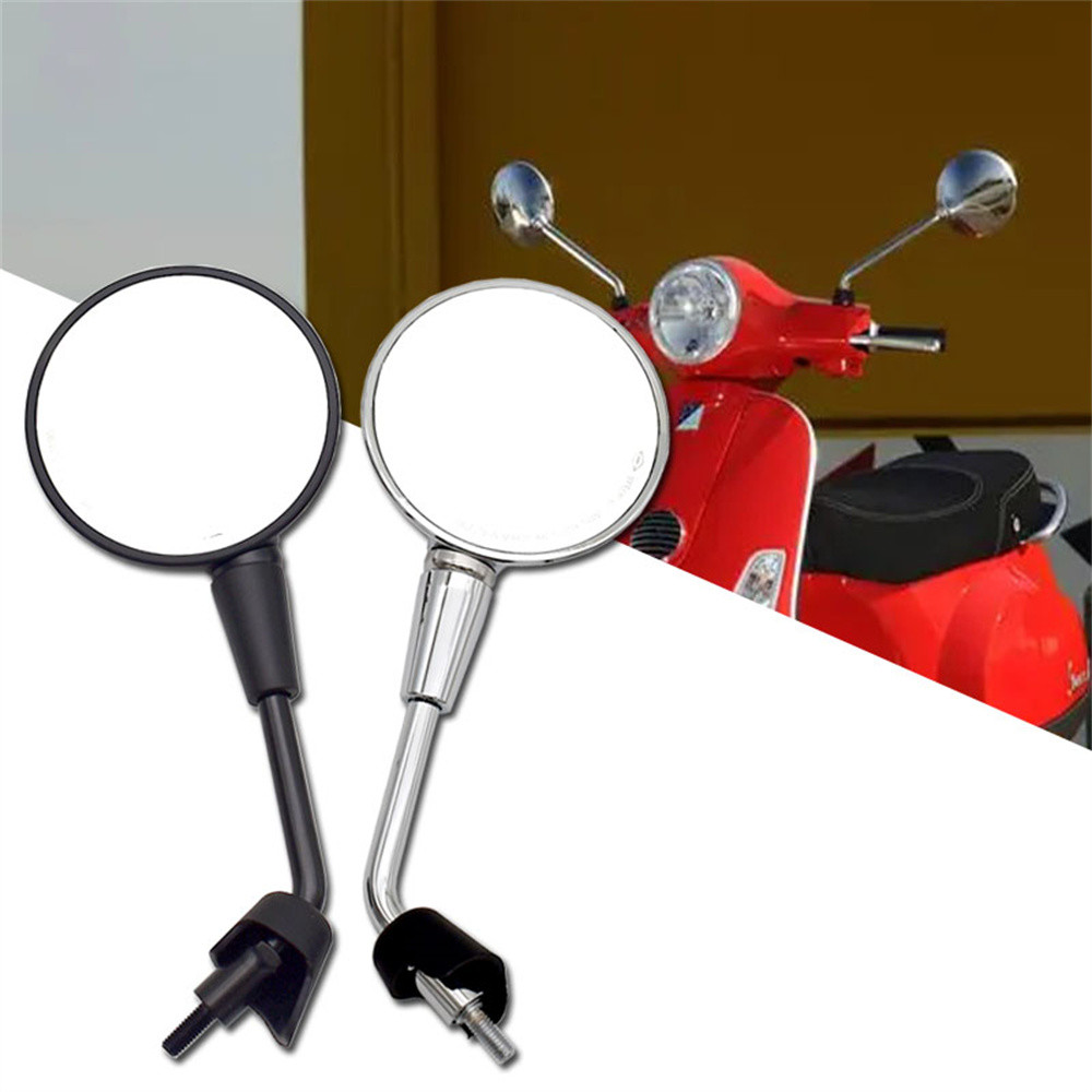 กระจกรถจักรยานยนต์กระจกมองหลังสําหรับ vespa LX125/150 LXV150/125 2024-2025 รถจักรยานยนต์คุณภาพสูงอุป